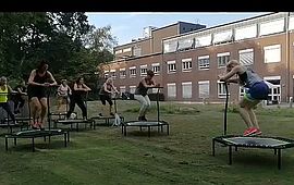 Outdoor Jumping Fitness im Therapiezentrum Volmarstein