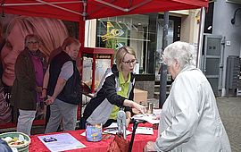 Infostand auf der Seniorenmesse ein voller Erfolg