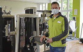 Die Therapiezentren haben wieder geöffnet Therapiedienste Volmarstein haben höchste Hygiene-Standards